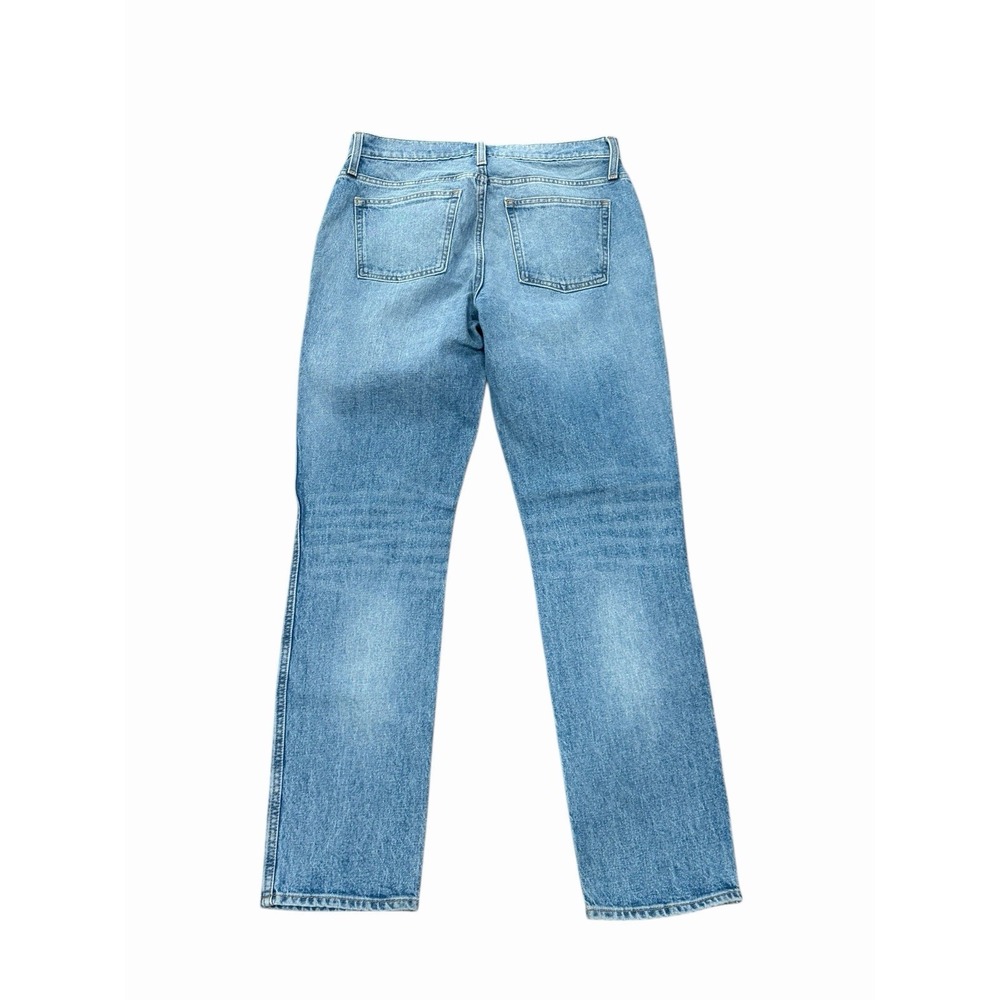 J‎ Crew Womens 9" Vintage Straight Demin Jeans Size 29 Tall Blue Medium Wash - Picture 3 of 8